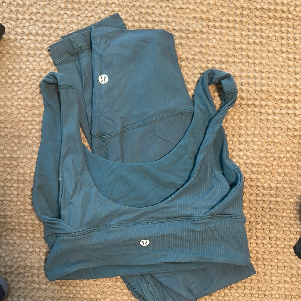 lululemon athletica Blue Sports Bra